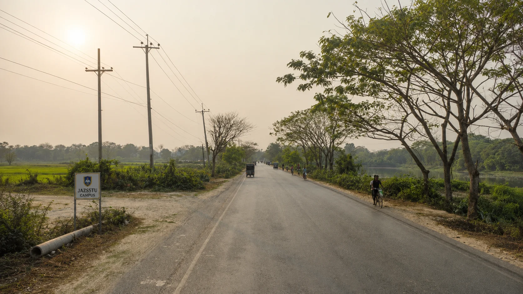 Justice Abu Zafar Siddiquie Science and Technology University (JAZSSTU) - Campus Approach Road