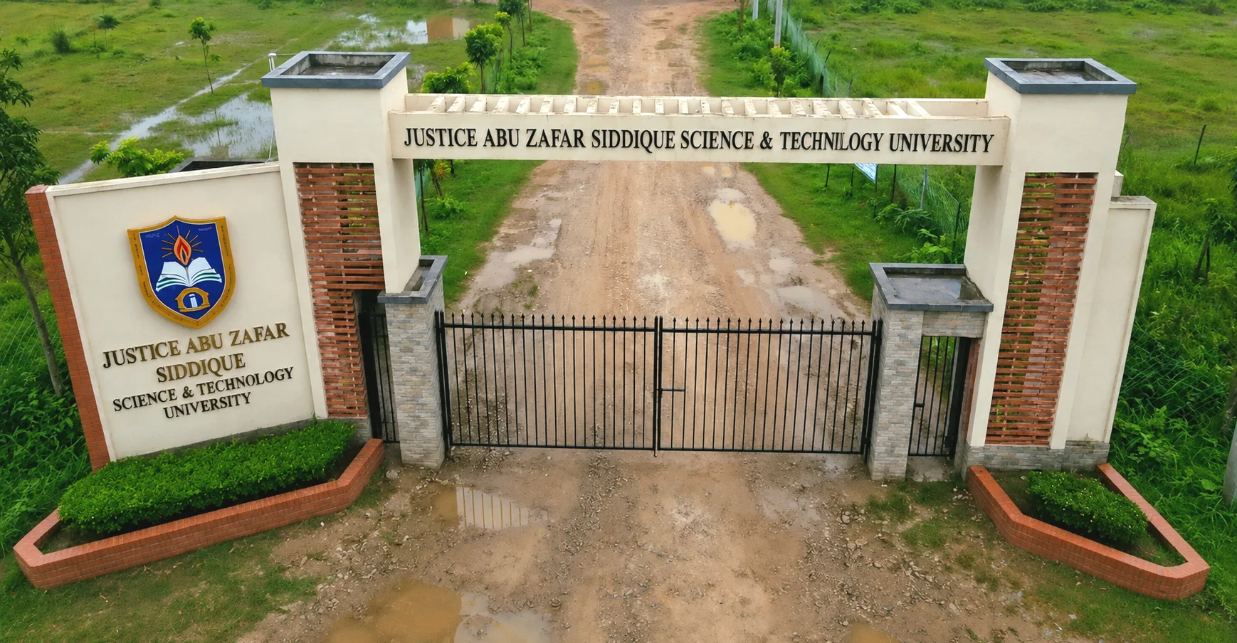 Justice Abu Zafar Siddiquie Science and Technology University (JAZSSTU) - Main Entrance Gate