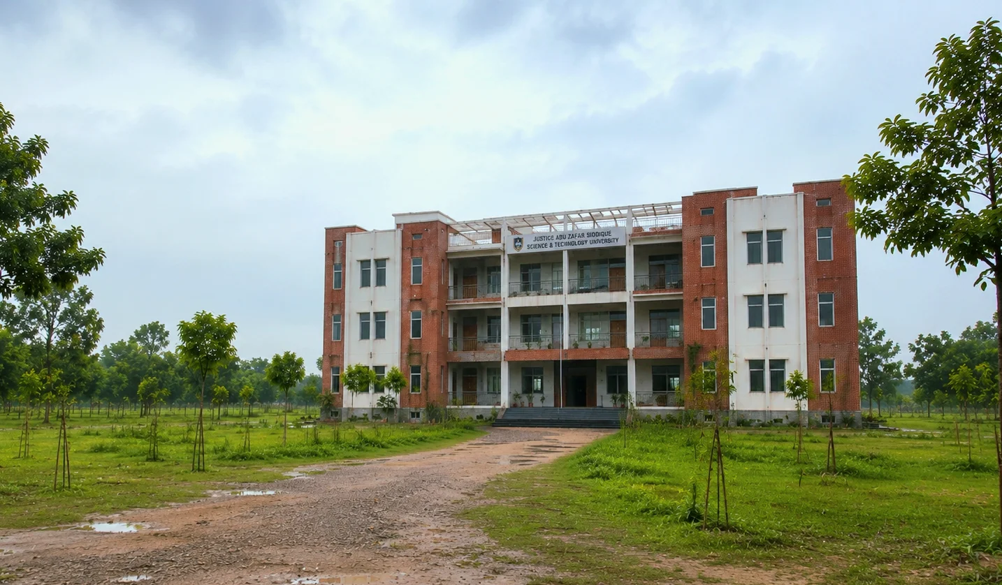 Justice Abu Zafar Siddiquie Science and Technology University (JAZSSTU) - Green Campus View